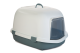 Stefanplast kattenbak S Queen Wit/Lichtblauw 55 x 71 x 46,5 cm