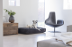 Designed by Lotte hondenkussen Ribbed Antraciet 120 x 80 cm 