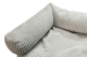 Designed by Lotte Bankkussen Ribbed Grijs 50 x 50 x 30 cm