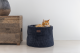 Designed by Lotte Kattenmand Ribbed Antraciet 50 x 50 x 35 cm