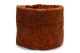 Designed by Lotte Kattenmand Ribbed Terra 50 x 50 x 35 cm