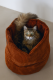 Designed by Lotte Kattenmand Ribbed Terra 50 x 50 x 35 cm