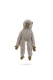 Beeztees Flatino Pluche Aap Grijs 30 cm