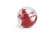 Beeztees plastic snackbal Twirly rood (verstelbaar) 5,5 cm
