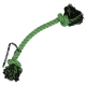 EBI Bite Me flostouw 2 knopen Groen 30 cm