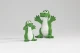 LATEX KROKODIL GROEN 12 CM