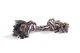 FLOSSYTOY GEKLEURD 2 KNOP CIRCA 300 GRAM