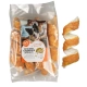 Duvo+ Meat Chicken &amp; Rawhide Spirals L 8 stuks