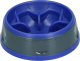 Eat Slow Live Longer anti schrokbak Amaze Flower M Blauw