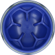 Eat Slow Live Longer anti schrokbak Amaze Flower M Blauw