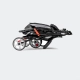 Innopet hondenbuggy All Terrain-Black/Silver