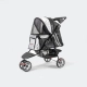 Innopet hondenbuggy All Terrain-Black/Silver