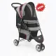 Innopet hondenbuggy Avenue Grey Red (tijdelijk inclusief regenhoes)
