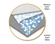 Beeztees orthopedische hondenmand Zia Grijs 80 x 60 cm